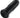 King Sized 8'' Anal Bumper- Black