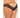 Attention Seeker Open Back Panty Black 1X/2X