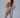 Music Legs 1901 Fishnet Crotchless Bodystocking O/S Black
