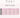Baci 1186 Pink Stocking Belt M/L