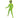 To Infinity Inflatable Ynez 3 Breasted Alien Love Doll - Standing- Green