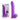 LolliCock 7'' With Balls Silicone Grape