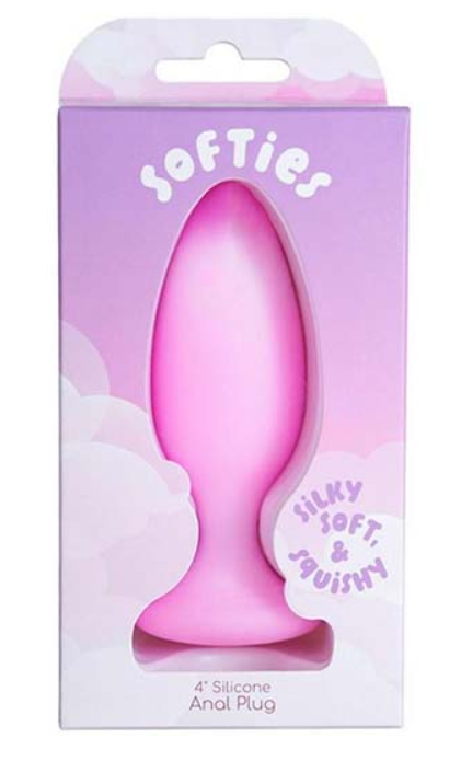 4 inch silicone anal plug body safe silicone adult toy Naughty But Nice Australia