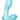 blue silicone vibrator 5 inch smooth body safe personal massager toy