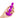 B-Vibe Triplet Anal Beads - Fuchsia