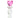 Glass wand With Pink Handle