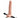 11" Hollow Rechargeable Strap On With Balls Colour: Flesh