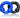 Oxballs Ultraballs 2-pack Cockring - Black Police Blue