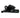 Vibrating Double Penetrator 6" Hollow Strap On - Black