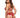 Lace Garter Set - Red - M/L