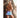 Vibes Plur Holographic Cut Out Skirt Separate Aqua Holo