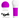 Pretty Love - Massager Wand - Purple/White