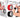 Fetish Dreams Bondage Tape 2-PACK Colour: Red & Black