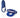 NU Sensuelle Rechargeable Bullet C/Ring with Remote Control Colour: Blue