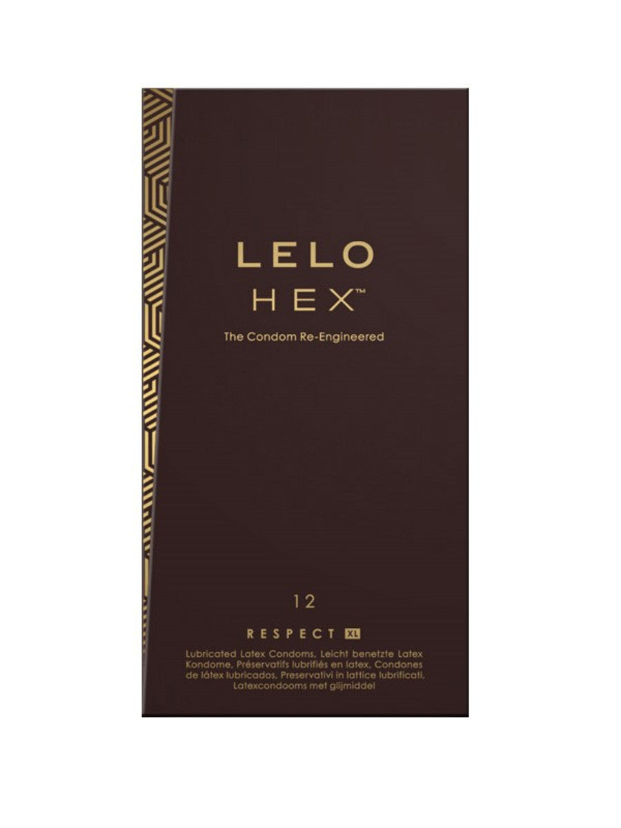 LELO HEX RESPECT CONDOMS 12 PACK