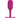 Vibrating Snug Plug Medium Rose