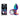 Rear Assets Small Butt Plug - Rainbow with Clear Gem