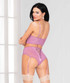 Load image into Gallery viewer, Laced with love bra set- Mauve- L
