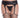 Wet Look Garter - 7726- Black