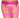 Music Legs 7726 Wet Look Garterbelt Hot Pink One Size