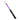 Purple Satin Flogger - 38cm - WHI036
