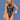 Skimpy Bunny 4pc Black Size L/XL