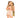 PENTHOUSE LIBIDO BOOST BABYDOLL WITH EYELASH TRIM 2PC WHITE M/L