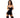 Glossy WetLook Lace Side Panel Chemise Tyra Black