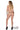 Music Legs 1038 Fence Net Long Sleeve BodyStocking BLK O/S