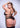 Baci 3pc Lace And Mesh Bra, Garter & Panty Set Black Queen Size