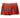 MUSIC LEGS PLAID COLOUR PLEATED SKIRT SCHOOL GIRL RED S/M 25074