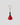 Ring for Sex Mini Bell Keyring Red