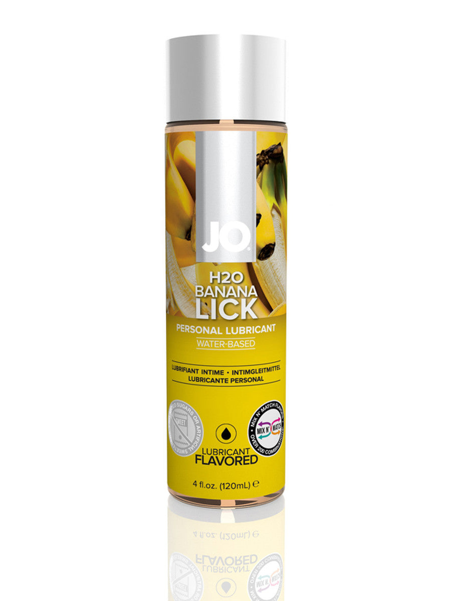 Jo H20 Flavored Lubricant Banana Lick 120ml