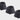 Womanizer InsideOut/Duo Silicone Heads 3 Pack Black Medium