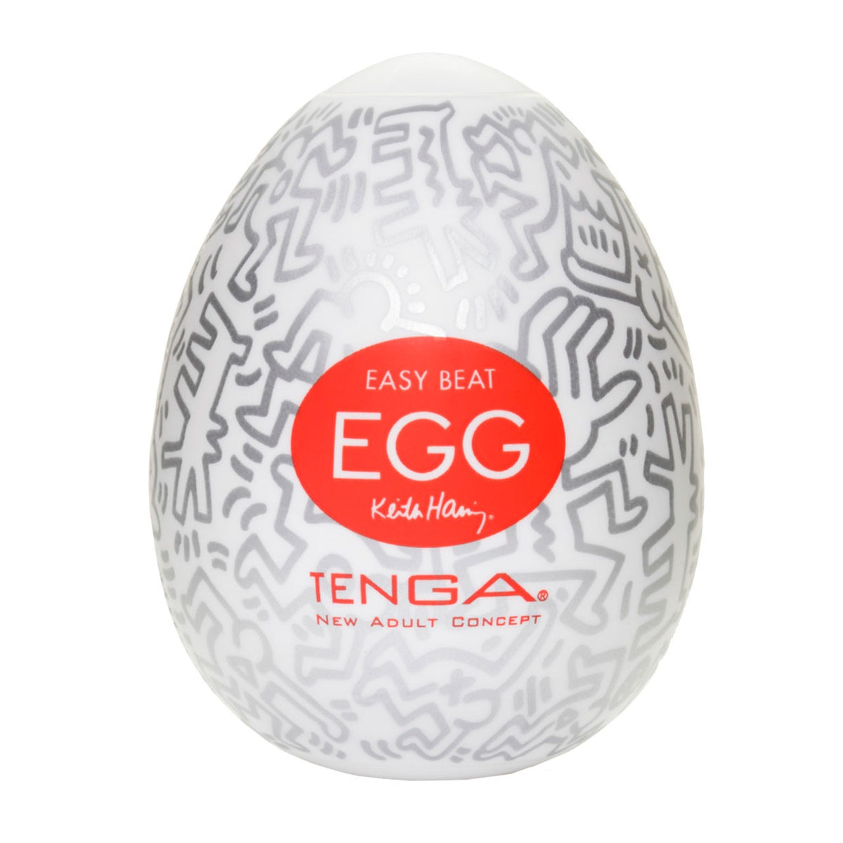 Keith Haring party egg TENGA egg textured sleeve design