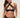 Baci Criss Cross Bikini Set 3176 Black ML