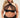 BACI 3176 Criss Cross Bikini Set Black Queen Size