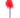 Feather Tickler- Red