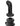 Icicles No.84 Rechargeable Vibrating Plug - Black