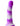 Colours Pleasures Yum Yum 7in' Dildo Purple