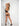 Lace Halter Cami With Removable Leg Garters & G-String Black