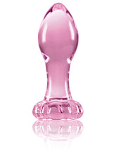 Load image into Gallery viewer, Crystal Glass Flower Pink
