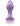 Glass Flower Purple