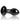 Crystal Glass Gem Black