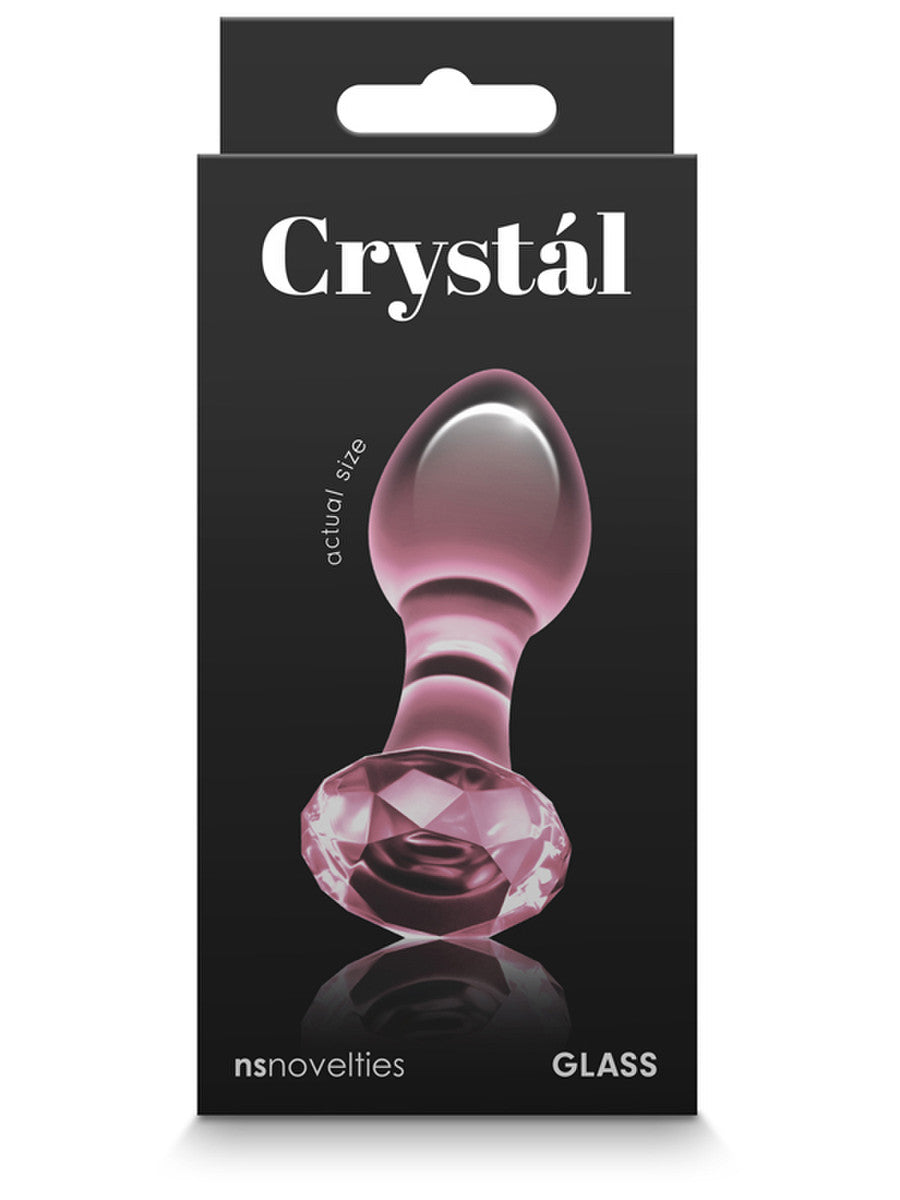 Crystal Glass Gem Pink