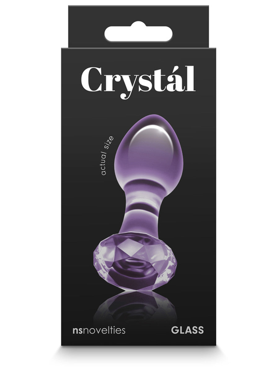 Crystal Glass Gem Purple