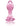 Crystal Glass Heart Pink