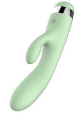 Load image into Gallery viewer, SOFT BY PLAYFUL STUNNER RECHARGEABLE RABBIT VIBRATOR - MINT
