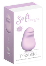 Load image into Gallery viewer, SOFT BY PLAYFUL TOOTSIE RECHARGEABLE PALM MASSAGER PURPLE
