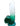 Riders 6" Cock with Balls - Ombre Green